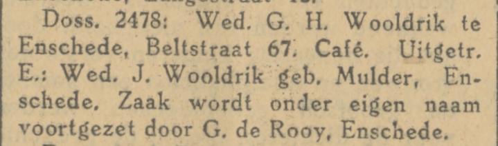 Beltstraat 67 cafe G. De Rooy krantenbericht Tubantia 28-4-1928.jpg