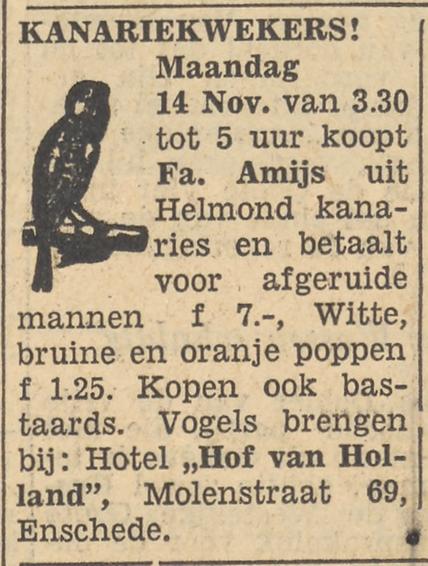 Molenstraat 69 Hotel Hof van Holland advertentie Tubantia 12-11-1955.jpg