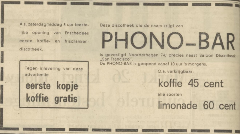 Noorderhagen 74 Phono-Bar advertentie Tubantia 12-9-1969.jpg
