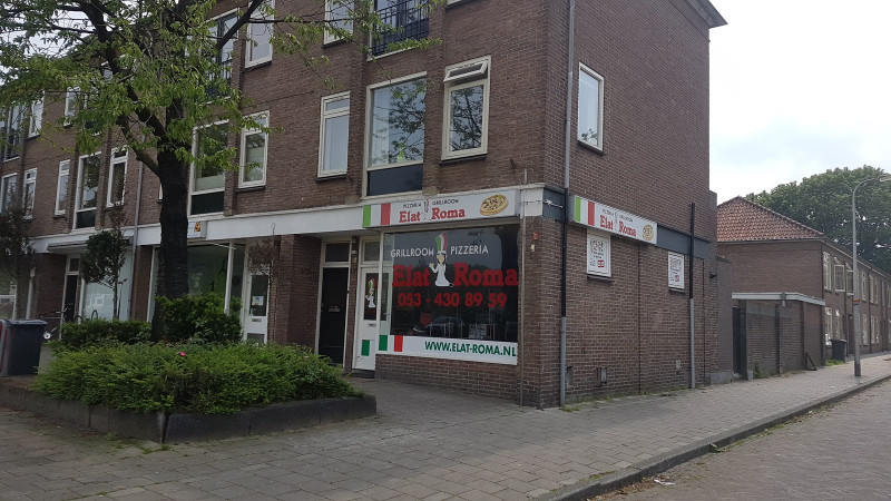 Schietbaanweg 107 hoek Weegschaalstraat pizzarestaurant Elat Roma.jpg