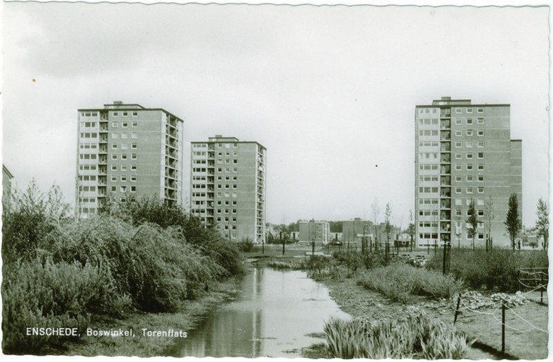 Belgielaan Boswinkel Torenflats ca 1965.jpg