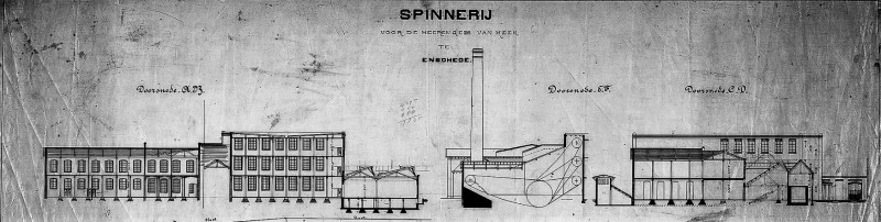 Hengelosestraat 125 Spinnerij Gebr. van Heek (schuttersveld) bouwtekening.jpg