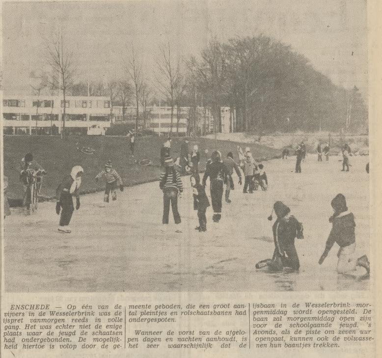 Wesselerbrink ijspret krantenfoto Tubantia 18-1-1972.jpg