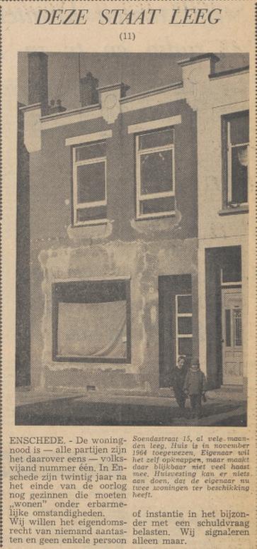 Soendastraat 15 krantenfoto Tubantia 3-3-1965.jpg