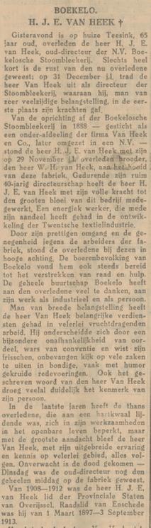 H.J.E. van Heek overleden krantenbericht Tubantia 10-4-1930.jpg