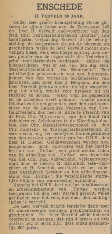 H. Verveld oud raadslid krantenbericht Tubntia 6-11-1940.jpg