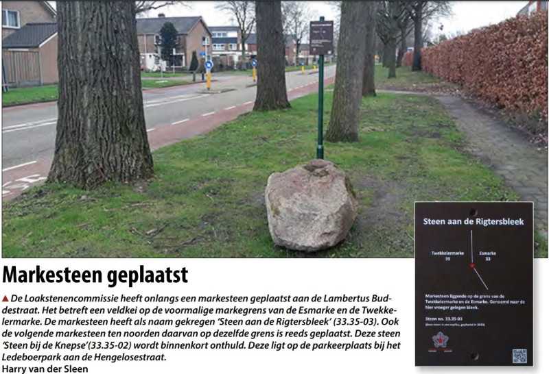 Lambertus Buddestraat markesteen aan de Rigterbleek foto Hoesbreef SHSEL maart 2024 nr. 337.jpg