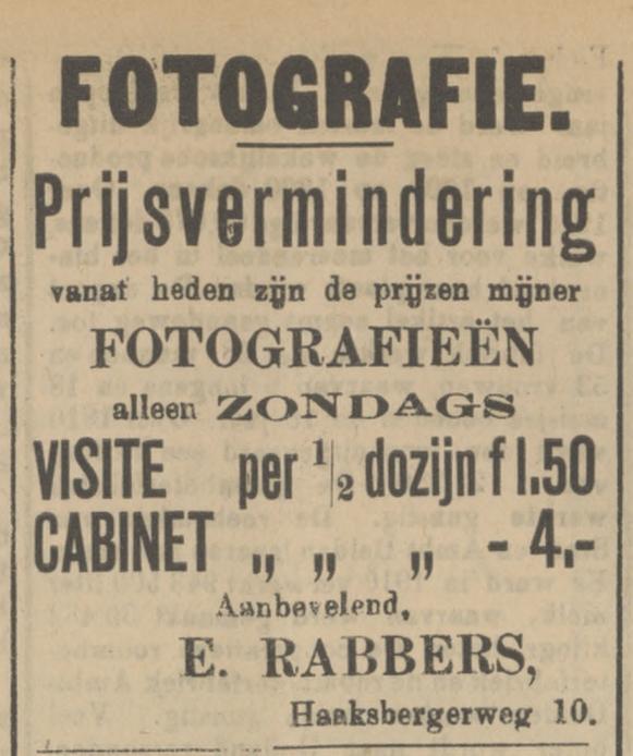Haaksbergerweg 10 Fotografische Inrichting E. Rabbers advertentie Tubantia 13-5-1911.jpg