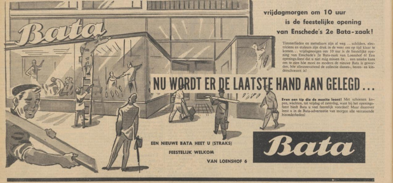 van Loenshof 6 schoenenzaak Bata advertentie Tubantia 9-9-1959.jpg