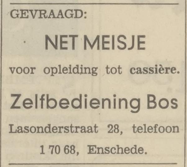 Lasonderstraat 28 zelfbediening Bos advertentie Tubantia 10-9-1966.jpg