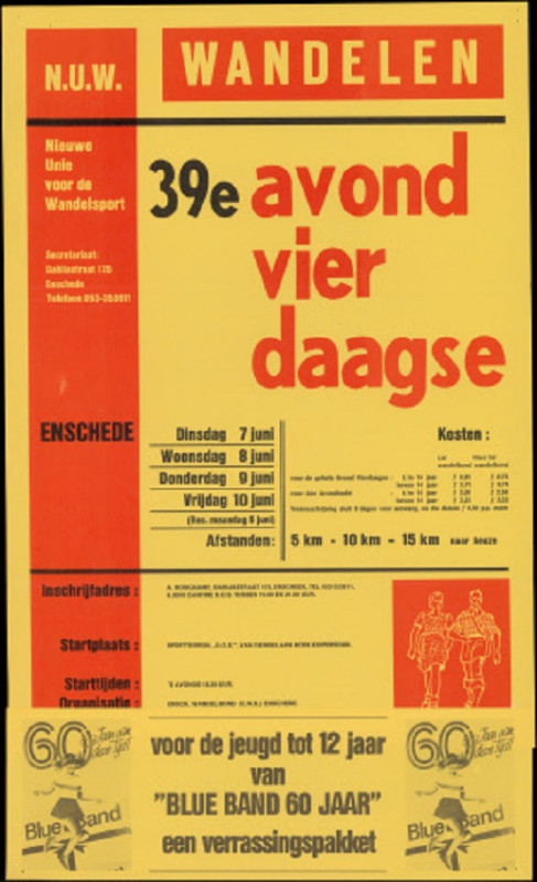 Affiche van de 39e Avondvierdaagse 7-10 juni 1983.jpeg