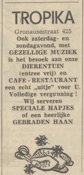 Gronausestraat 425 dierentuin Tropika advertentie Tubantia 23-8-1968.jpg