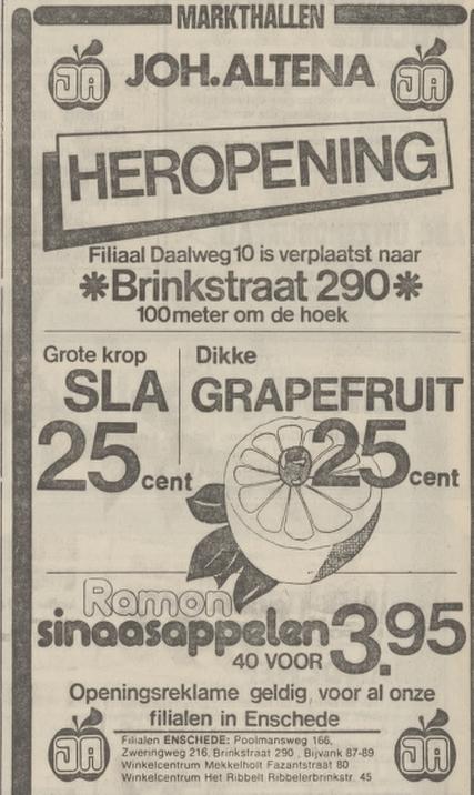 Brinkstraat 290 Joh. Altena Markthallen advertentie Tubantia 19-3-1975.jpg