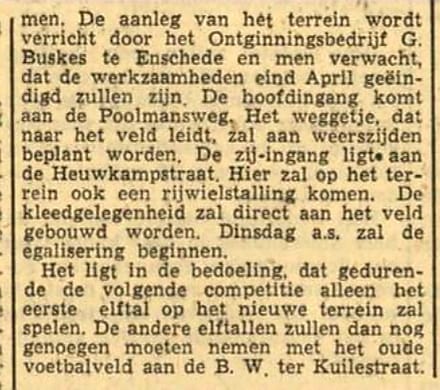 Poolmansweg voetbalveld UDI krantenbericht Tubantia 21-3-1951..jpg