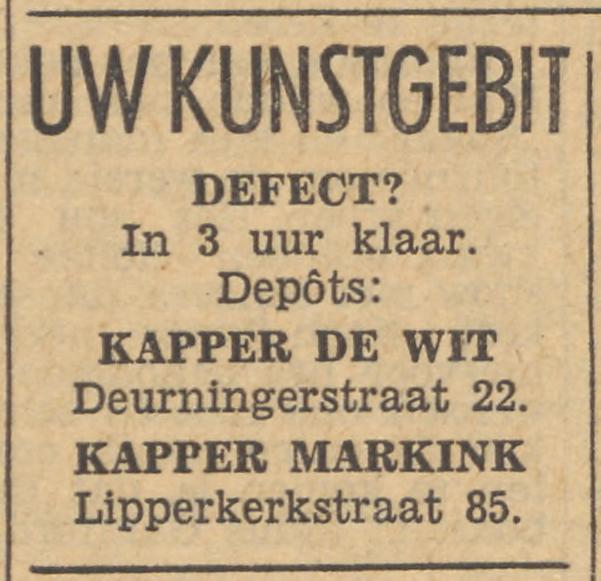 Deurningerstraat 22 kapper De Wit advertentie Tubantia 8-10-1954.jpg