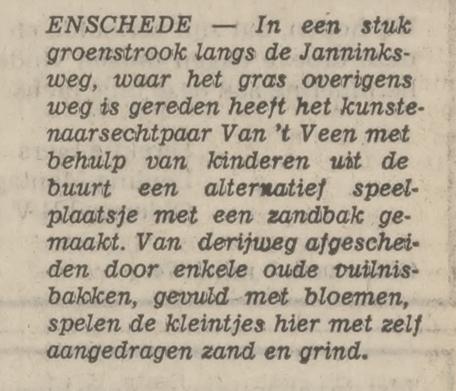 Janninksweg krantenfoto Tubantia 10-7-1974..jpg