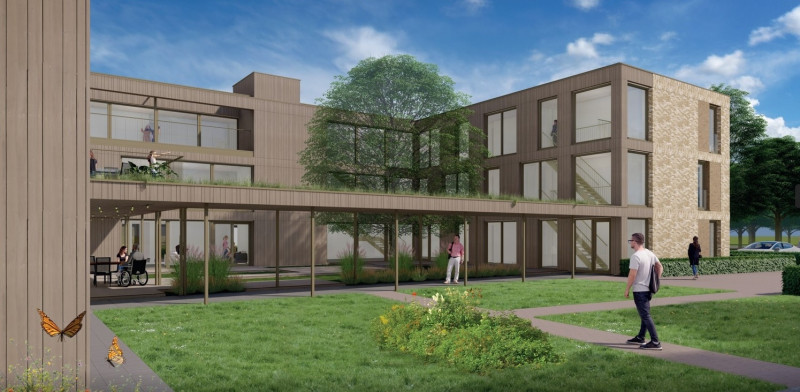 Impressie van de nieuwe woonlocatie van Aveleijn aan de Geessinkbrink © AveleijnBDG Architecten.jpg