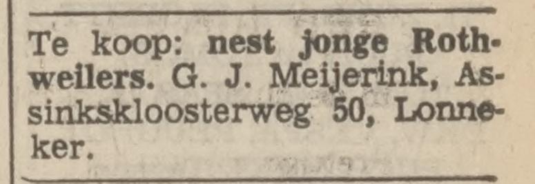 Assinkskloosterweg 50 G.J. Meijerink advertentie Tubantia 28-7-1972.jpg