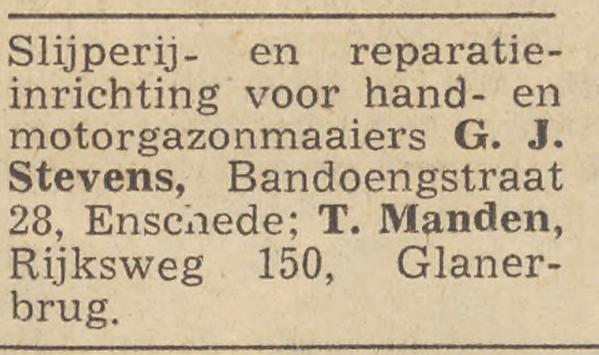 Bandoengstraat 28 G.J. Stevens advertentie Twentsche Courant 2-5-1959.jpg