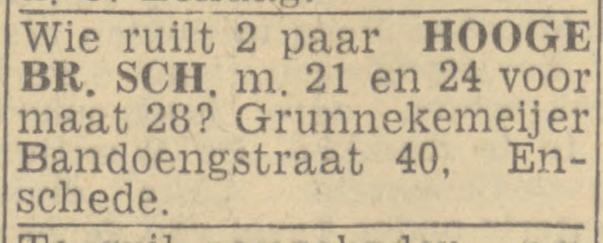 Bandoengstraat 40 Grunnekemeijer advertentie Twentsch nieuwsblad 20-3-1944.jpg