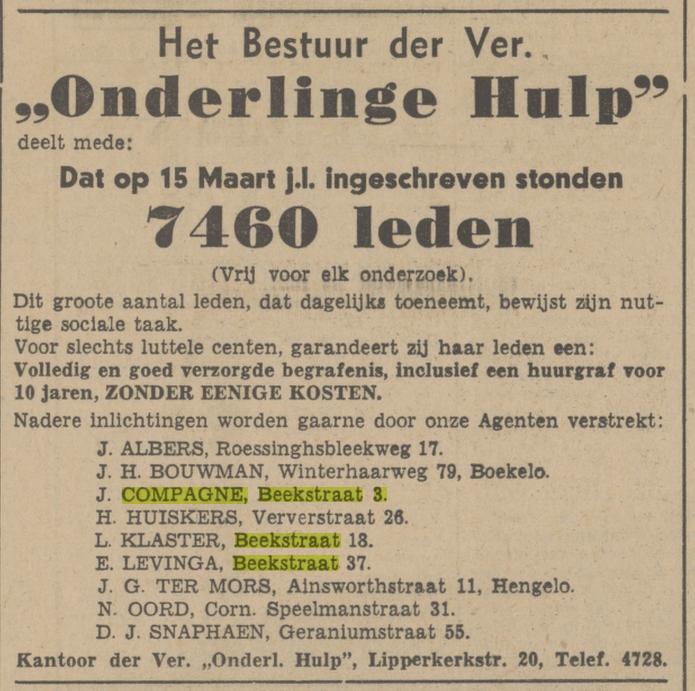 Beekstraat 3 J. Compagne advertentie Tubantia 21-3-1942.jpg