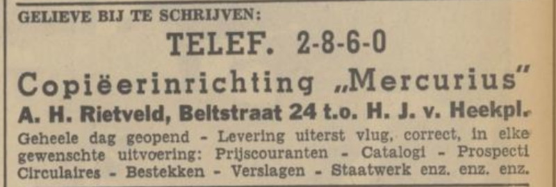 Beltstraat 24 A.H. Rietveld advertentie Tubantia 4-5-1938.jpg
