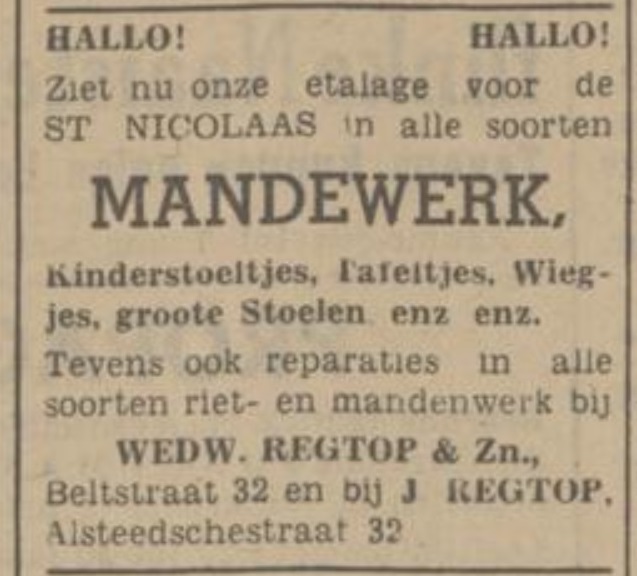 Beltstraat 32 Wed. Regtop advertentie Tubantia 18-11-1939.jpg