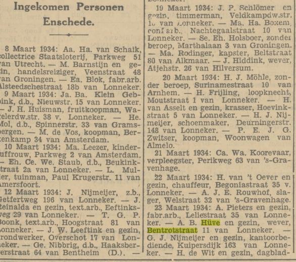 Benrotstraat 11 A.B. Huve krantenbericht Tubantia 30-5-1934.jpg