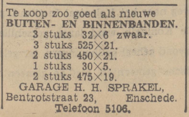 Bentrotstraat 23 Garage H.H. Sprakel advertentie Tubantia 7-9-1938.jpg