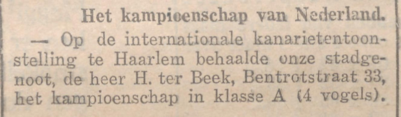Bentrotstraat 33 H. ter Beek krantenbericht Overijsselsch Dagblad 15-1-1936.jpg