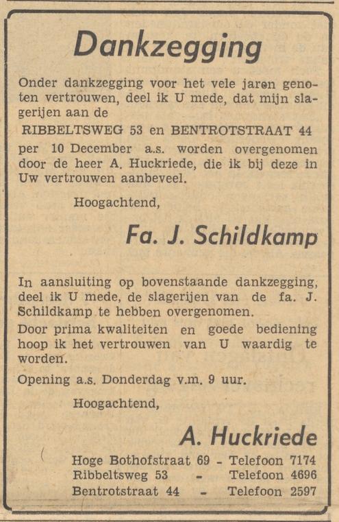 Bentrotstraat 44 slagerij Fa. J. Schildkamp advertentie Tubantia 8-12-1959.jpg