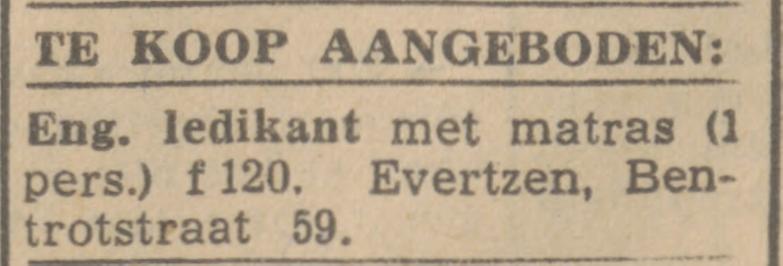 Bentrotstraat 59 Evertzen advertentie Twentsch nieuwsblad 10-1-1945.jpg