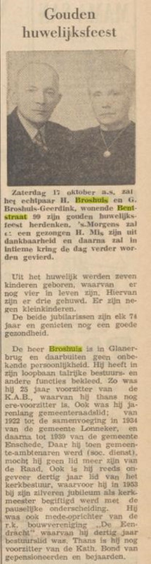 Bentstraat 99 H. Broshuis krantenbericht Tubantia 14-10-1959.jpg