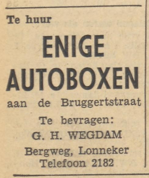 Bergweg 27 Lonneker G.H. Wegdman advertentie Tubantia 15-6-1959.jpg