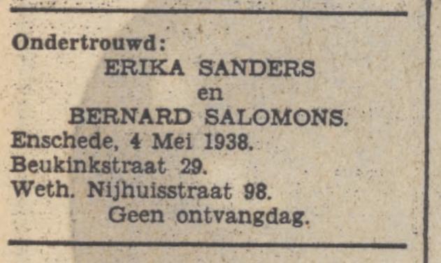 Beukinkstraat 29 B. Salomons advertentie 6-5-1938.jpg