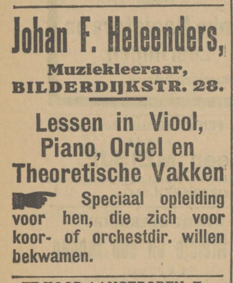 Bilderdijkstraat 28 Johan F. Heleenders advertentie Tubantia 25-4-1927.jpg