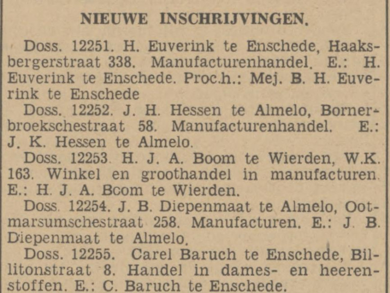 Billitonstraat 8 Carel Baruch krantenbericht Tubantia 18-6-1940.jpg