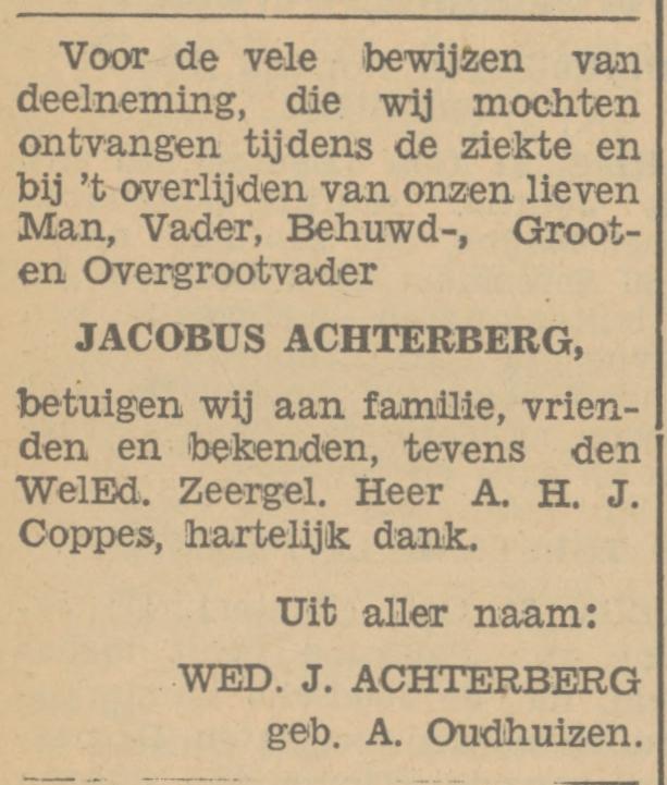 Bleekweg 39 Wed. A. Achterberg-Oudhuizen advertentie Tubantia 31-10-1933.jpg