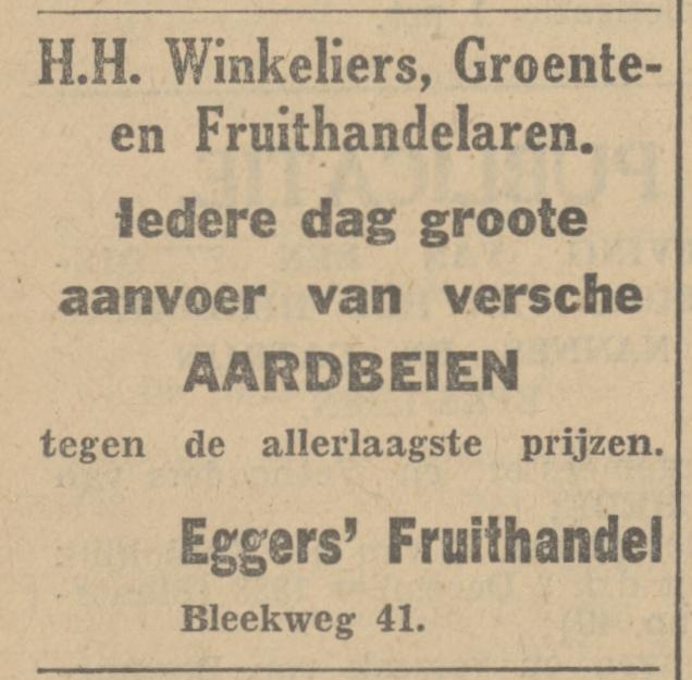 Bleekweg 41 Eggers fruithandel advertentie Tubantia 5-6-1934.jpg