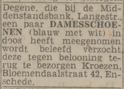 Bloemendaalstraat 42 Kroezen advertentie Twentsch nieuwsblad 9-8-1944.jpg