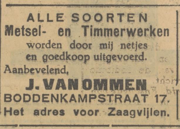 Boddenkampstraat 17 J. van Ommen metsel- en timmerwerken advertentie Tubantia 1-11-1928.jpg
