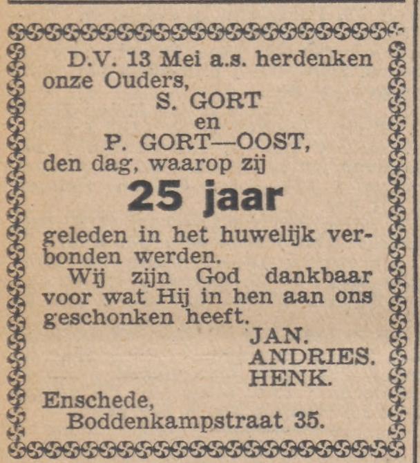 Boddenkampsingel 35 S. Gort advertentie De Standaard 6-5-1935.jpg