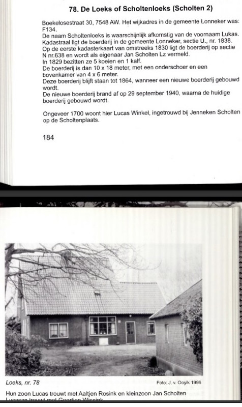 Boekelosestraat 30 erve Loeks of Scholtenloeks van  H. Olink uit boerderijenboek deel 3 van SHSEL.jpg