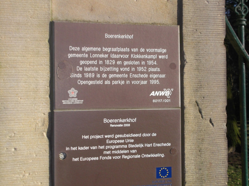 Deurningerstraat 16 Boerenkerkhof monumentenbord nr. 38.JPG