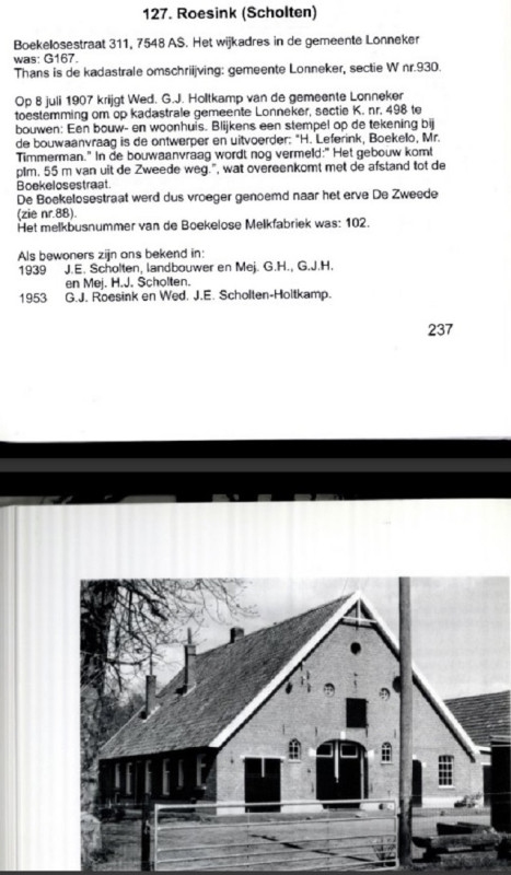 Boekelosestraat 311 boerderij Scholten later Roesink foto 1996 boerdeijenboek deel 3 van SHSEL blz. 237.jpg