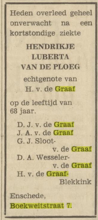 Boekweitstraat 7 H, van de Graaf advertentie Tubantia 14-2-1968.jpg