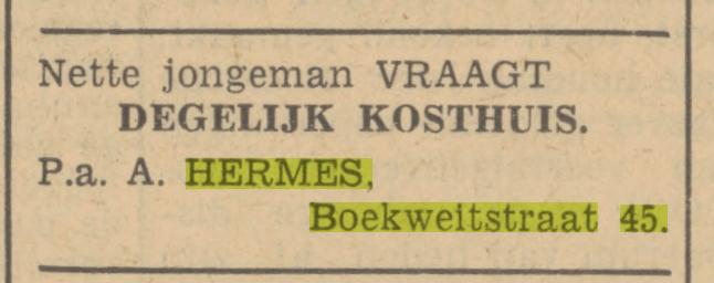 Boekweitstraat 45 A. Hermes advertentie Tubantia 23-4-1940.jpg