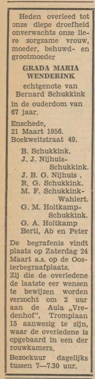 Boekweitstraat 49 B. Schukkink advertentie Tubantia 22-3-1956.jpg