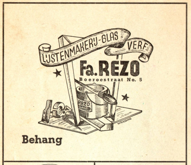 Boeroestraat 5 Fa Rezo advertentie Schildersbedrijf Van het Reve en Zoon.jpg