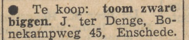 Bonekampweg 45 J. ter Dengee advertentie Tubantia 20-1-1956.jpg